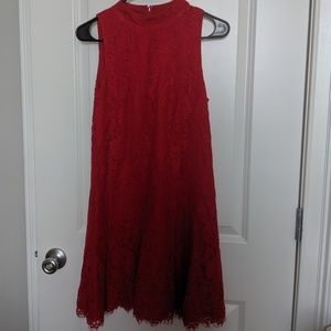 Red Lace Dress